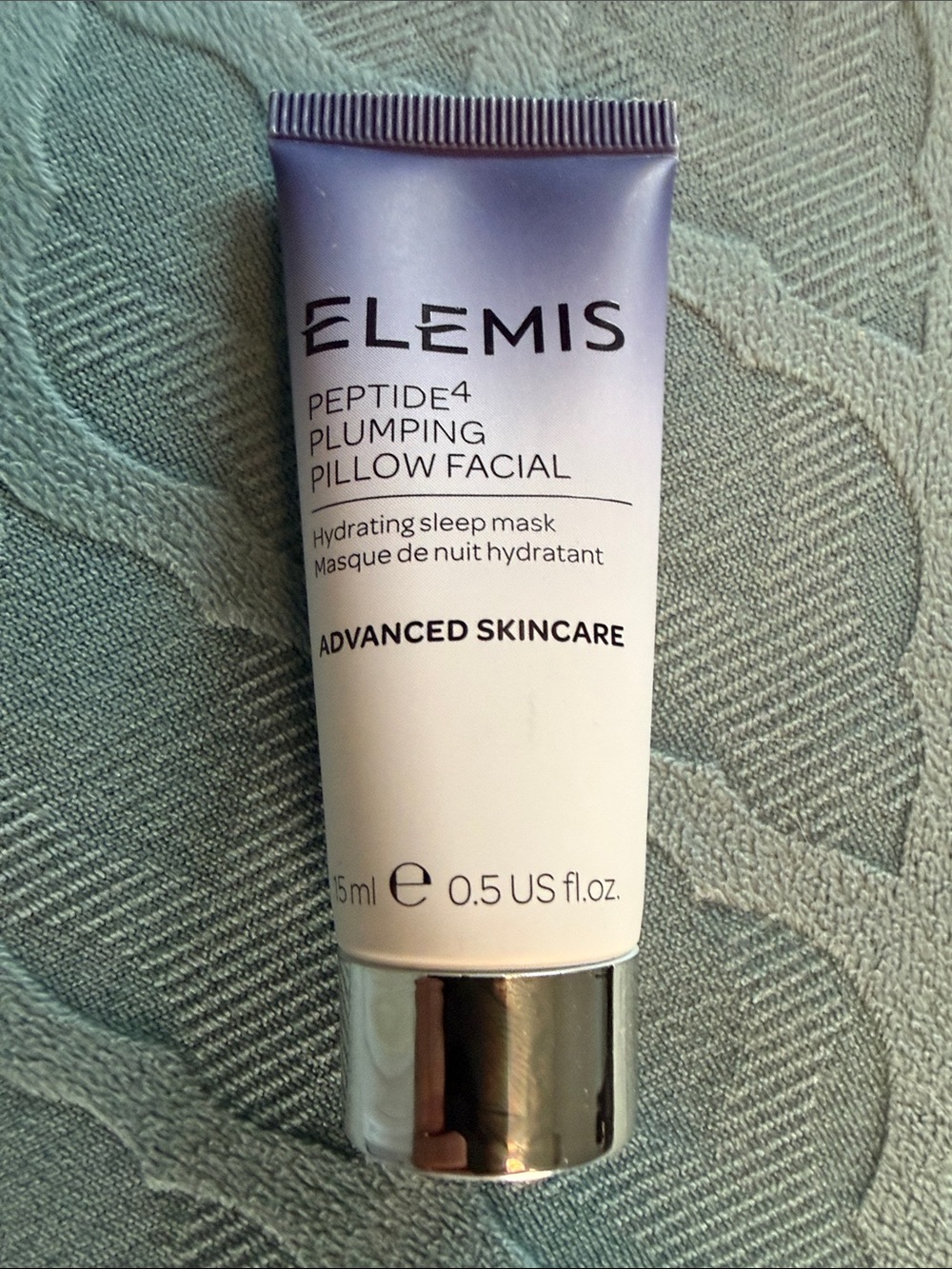 ELEMIS Peptide⁴ Plumping Pillow Facial Mask - Purple & White